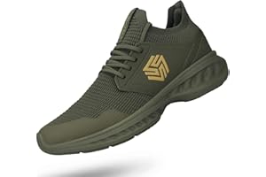 Giniros Mens Slip On Walking Shoes Running Tennis Gym Sneakers Non Slip Work Shoes Comfy Breathable Lightweight Fashion Shoes