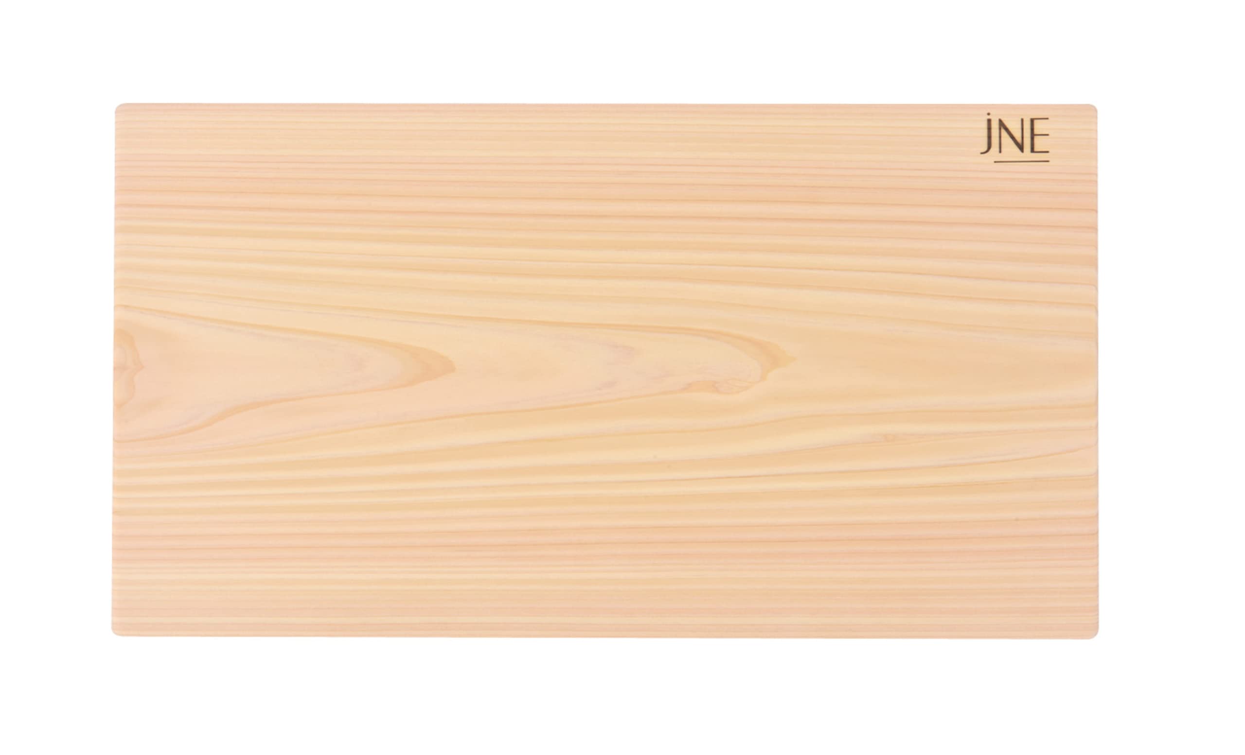 Photo 1 of Hinoki Cypress Reversible Wood Cutting Board, 17.3" x 9.5" x1", Chopping Board, Butcher Board, Serving Board, Solid Single Piece, No Joint, No Glue | Holiday Gift
