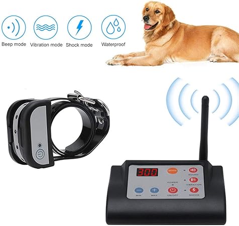 wireless dog fence range
