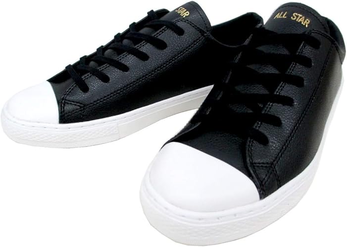 Amazon コンバース All Star オールスター クップ レザー Ox ブラック ホワイト All Star Coupe Leather Ox メンズ スニーカー スニーカー