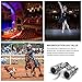 Uarter Opera Glasses Theater Vintage Binoculars with Chain Necklace Gray-Silver