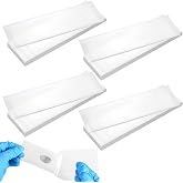 Marspark 200 Pcs Fingerprint Lifting Pads Fingerprint Lifting Tape Finger Print Forensic Science Kit Clear for Forensic Most Occupations