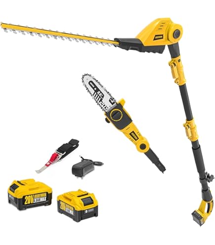 Amazon.com : WORX 20V Power Share Cordless Hedge Trimmer & Pole