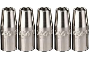 HASWELD 5-PK MIG Gun Nozzle KP2742-1-50F 1/2 fits Lincoln Magnum PRO 250L 300L 250A / 350A guns part