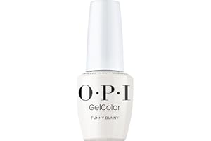 OPI GelColor LED Cure Gel Nail Polish | White, Gray & Black Shades | Salon-Quality Shine, Long-Lasting Wear | Easily Soak Off Removal | Vegan & HEMA Free | 0.5 Fl Oz