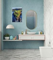 Pebble Beach Golf Course Canvas Wall Art for Living