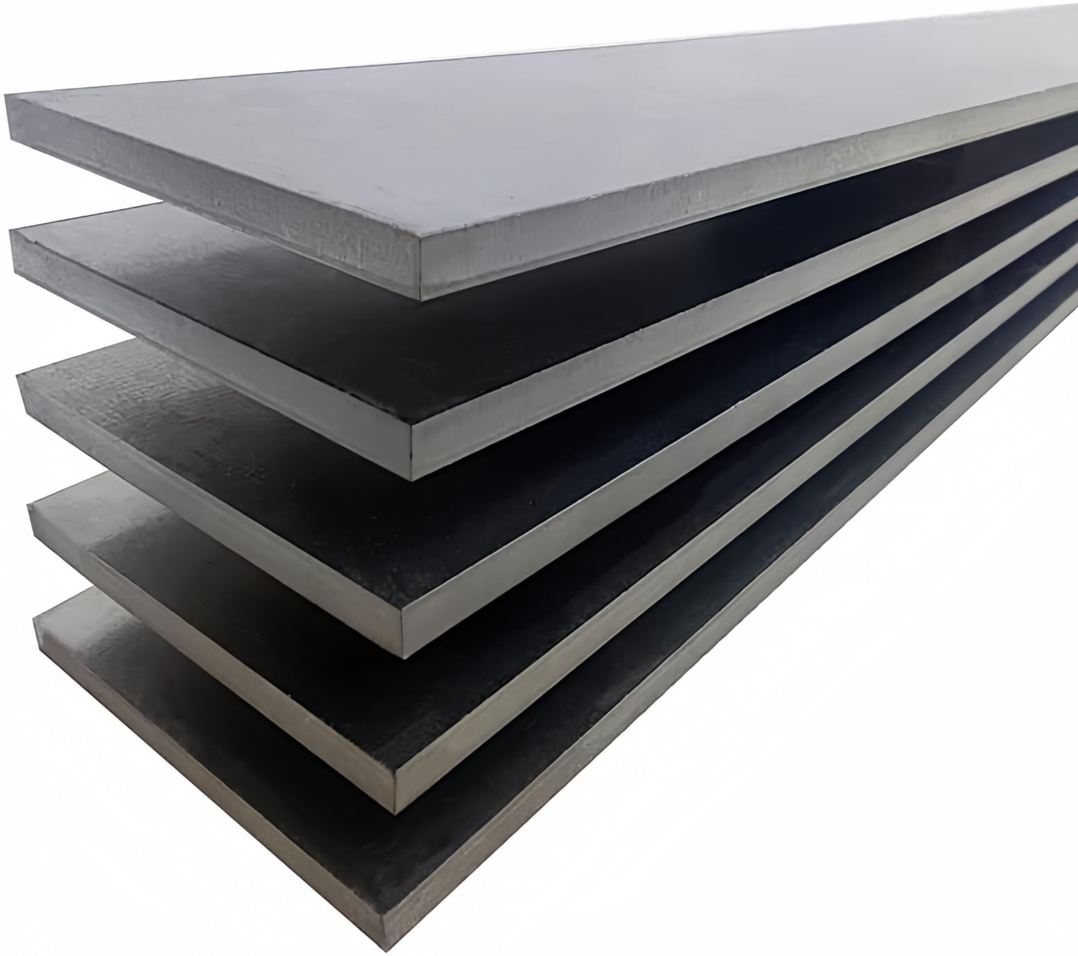 Photo 1 of 5 Pack 1095 Steel for Knife Making - 12"x2"x0.12" Annealed High Carbon Tool Steel Blanks, Precision Ground Flat Stock Bar for Knife Blades & DIY Projects