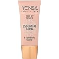 YENSA Tone Up Primer Essential Glow - Clean Superfood Formula with 8 Skin-Loving Ingredients - Minimizes Pores, Fine Lines & Wrinkles - Lightweight Satin-Sheen Finish