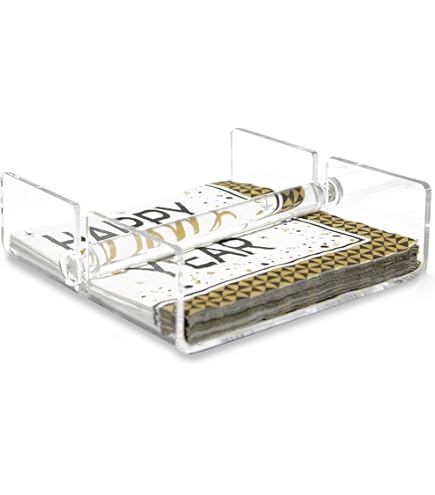 Square Napkin Holder Dublin Crystal Godinger Dublin