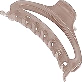 Camila Paris CP3219 French Hair Clip for Women, Medium Narrow, Open, Girls Hair Claw Clips Jaw Fashion Durable and Styling Hair Accessories for Women, Strong Hold No Slip Grip, Made in France