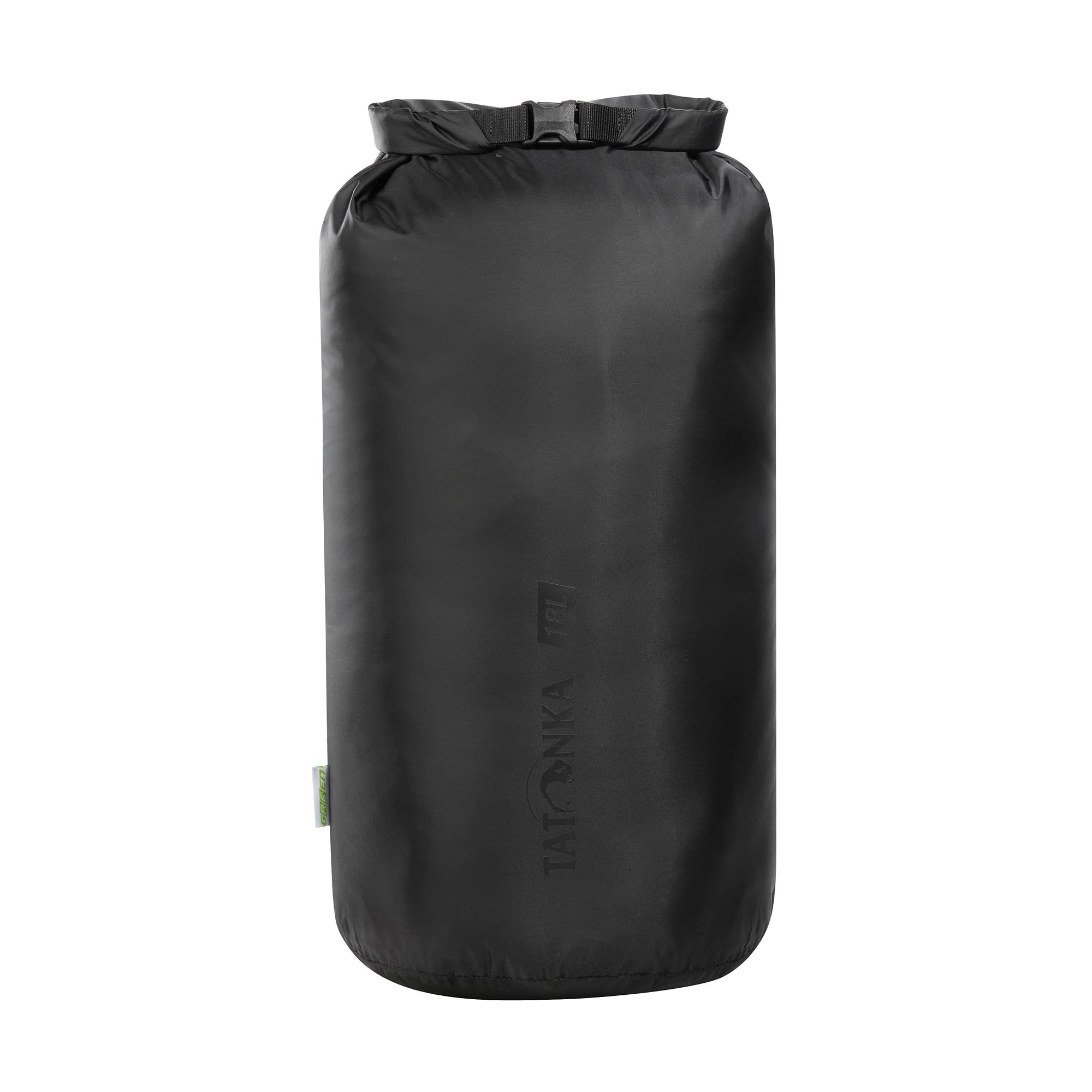 Tatonka Unisex - Adult Dry Bag 18 Litre Storage Bag, Black, Diameter 24 x 54 cm