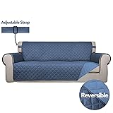 PureFit Reversible Quilted Sofa Cover, Spill, and