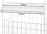 Maison & White Letterbox Cage Indoor Mail Catcher White 39x32x16.5cm view 5