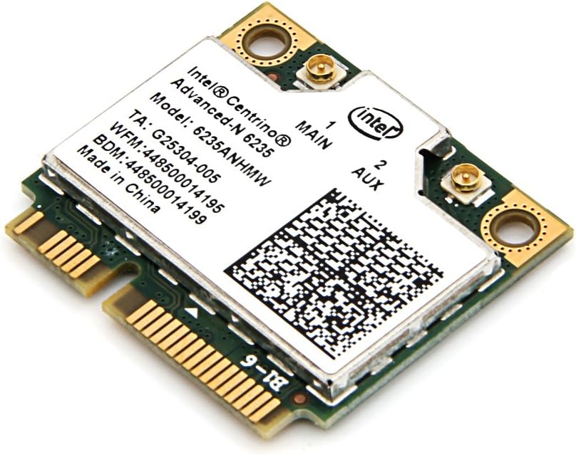 Network Card For Intel Network 6235an Hmwwb Centrino Wifi Card 300m Dual Band Half Mini Pci Express Advanced N 6235 Dual Band Bluetooth Computer Components Laptop Replacement Parts Network Card For Intel Network 6235an Hmwwb Centrino Wifi Card 300m Dual Band Half Mini Pci Express Advanced N 6235 Dual Band Bluetooth Computer Components Laptop Replacement Parts