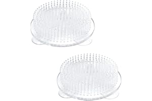 eZAKKA 2PCS Flower Frogs, Clear Plastic Floral Frogs for Arrangements Vase, Flower Frog Tool for DIY Home Decor Floral Crafts