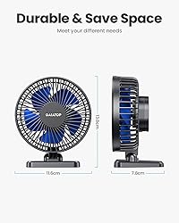 Gaiatop USB Desk Fan, Small But Powerful, Personal