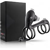 Snail Jovi Couples Ring, Stretchy Fit, IPX7 Waterproof, 10 Vibration Modes,