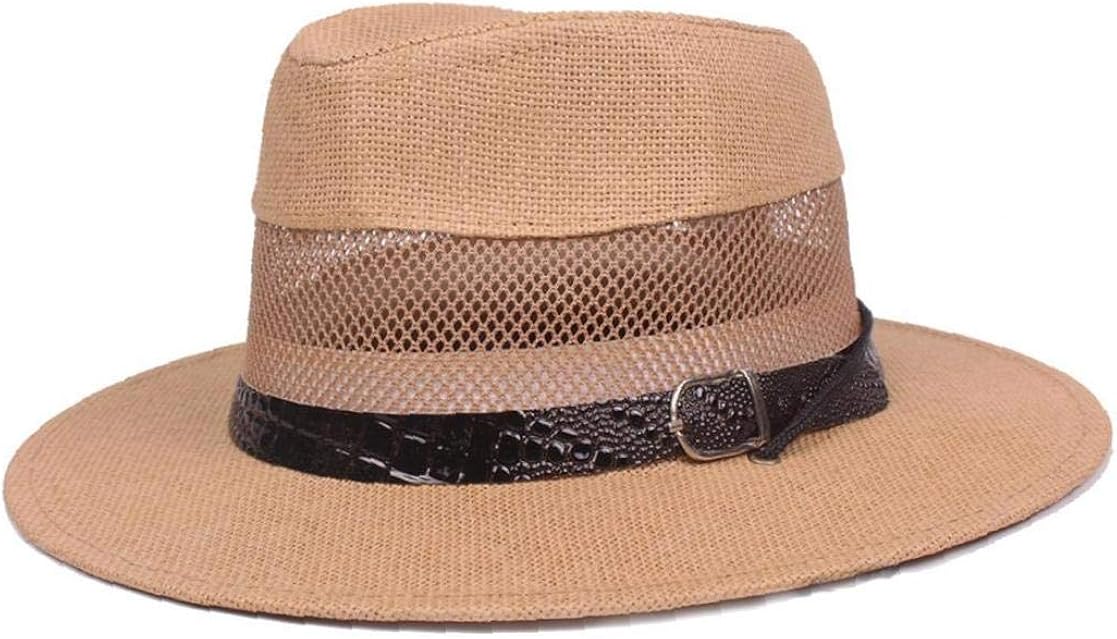 Fedora Ventilación Crushable Los Hombres De Sombrero De Playa del