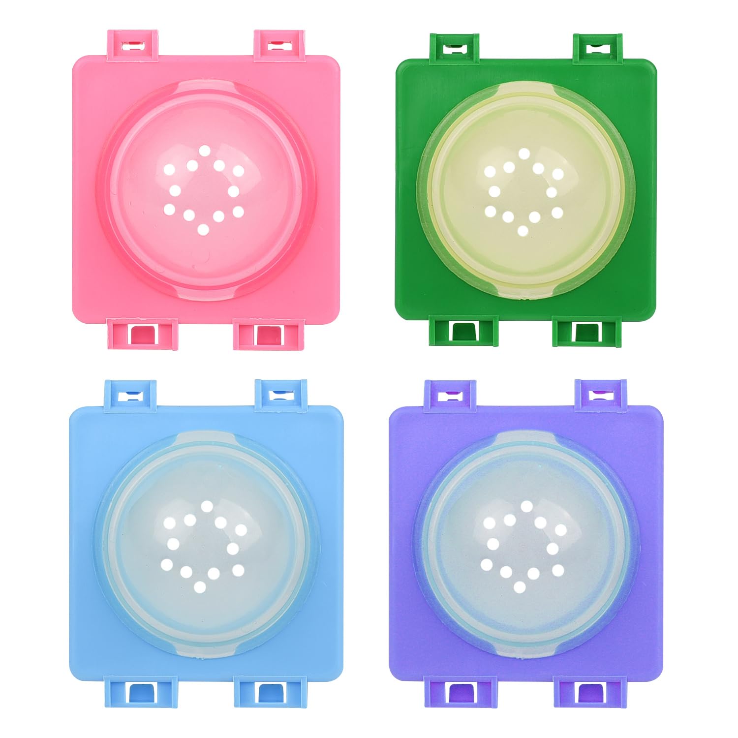 MFUOE 8-Piece Hamster Cage Connection Board and Tubes Stopper DIY Cage External Pipe Interface Accessories for Toy Pet Supplies