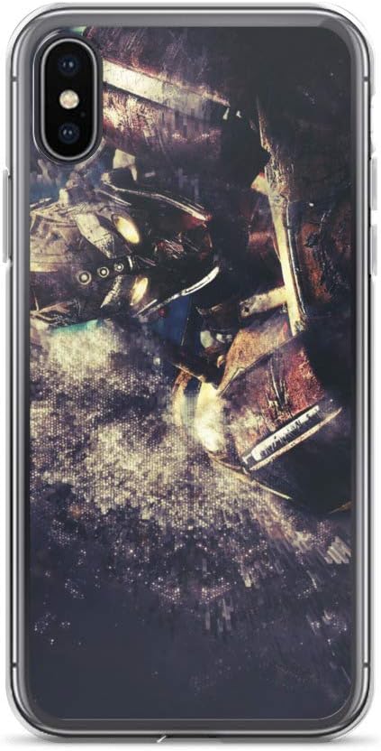 Amazon Iphoneケース 傷防止 モーションピクチャー 透明ケースカバー 映画のwrab ロボットイラストです リアル映画 ビデオフィルム クリスタルクリア Iphone X Xs ケース カバー 通販