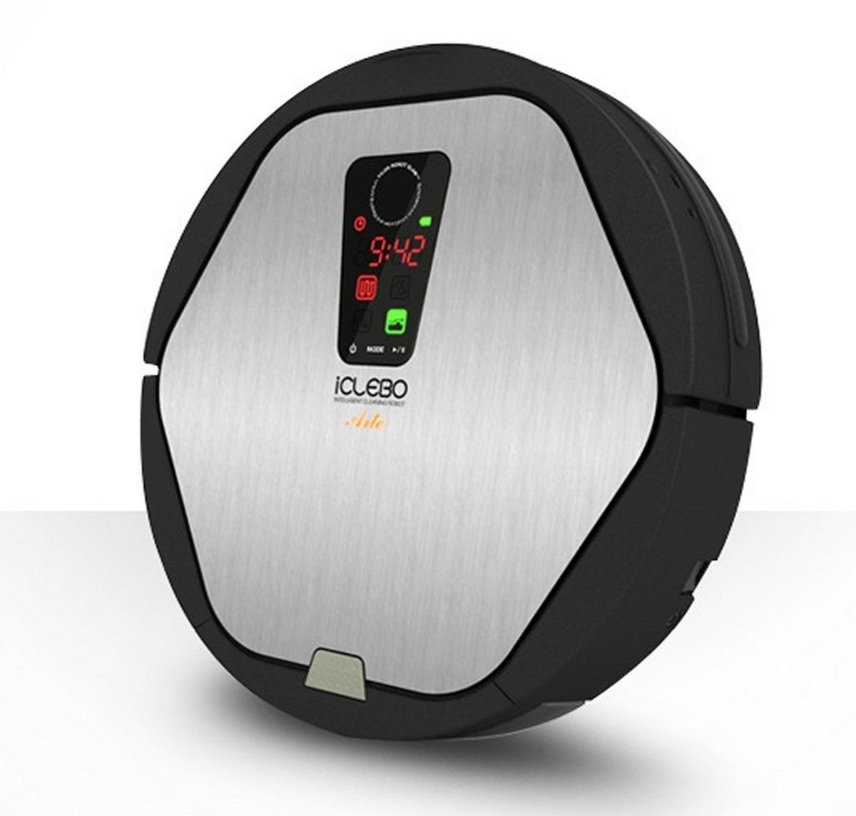 iCLEBO Arte YCR-M05-20 Metallic Silver Intelligent Cleaning Robot Vacuum