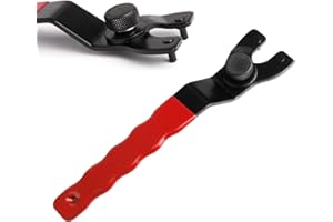 Golden Pearl Pin Spanner,Spanner Wrench for Grinder,Adjustable Pin Wrench for Angle Grinder Machine(Red)