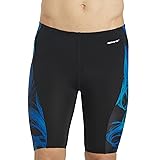Sporti Light Wave Piped Splice Jammer Swimsuit