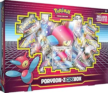 Pokemon Tcg Porygon Z Gx Box A Foil Promo Card A Oversize Foil Card 4 Booster Pack