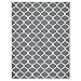 Maples Rugs Rebecca Contemporary Area Rugs for Living Room & Bedroom [Made in USA], 7 x 10, Grey/White