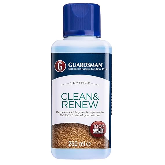 Leather Cleaner Guardsman Clean & Renew 250ml Amazon.co.uk