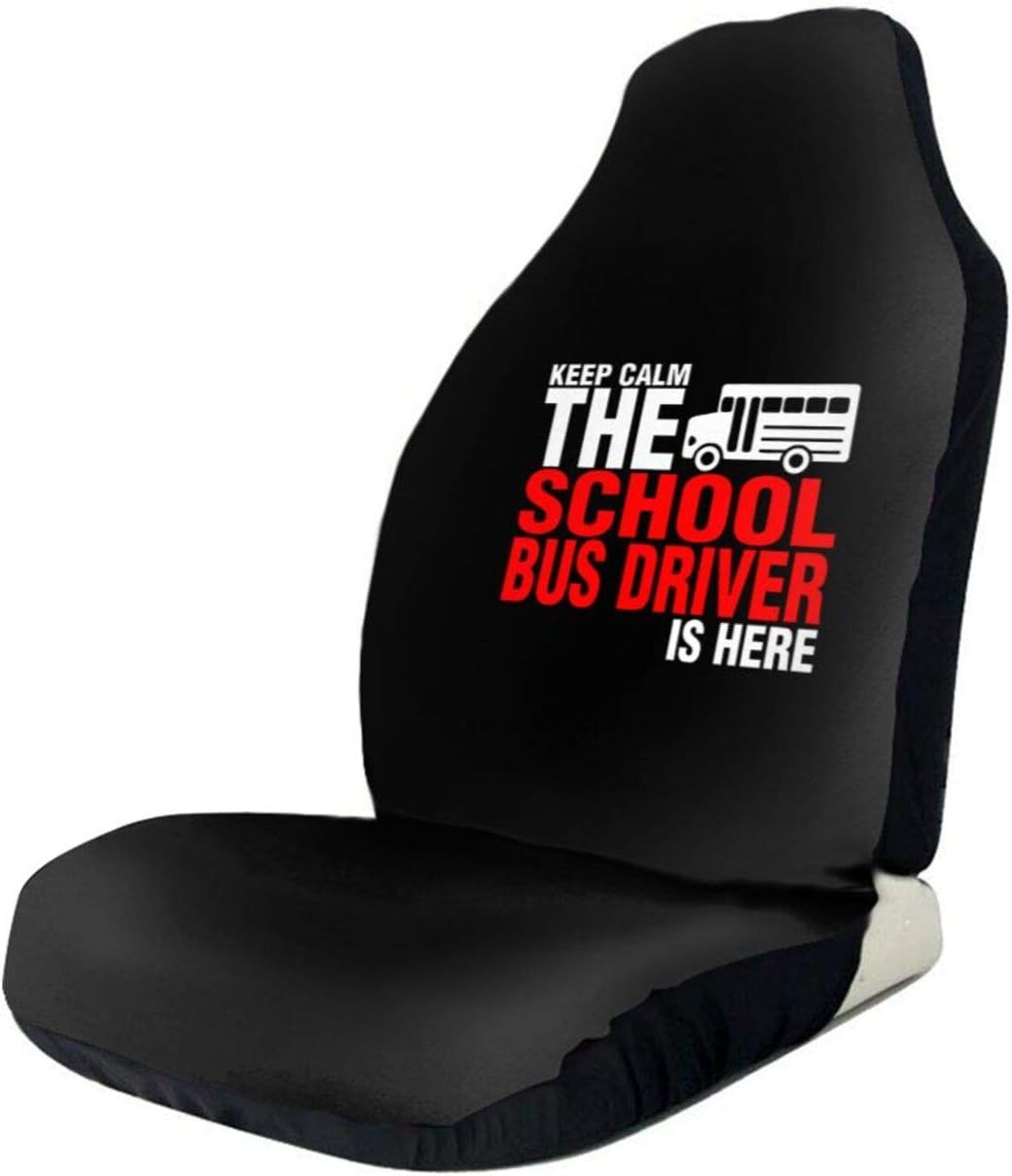 Amazon.com: Filican School Bus Driver is Here Car Seat Covers Universal