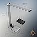 TaoTronics LED Desk Lamp with High-speed 5V/2A USB Charging Port, 3 Color Temperatures and Brightness Levels, Metal Body, Memory Function, 9W