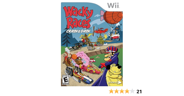 wacky races crash and dash wii