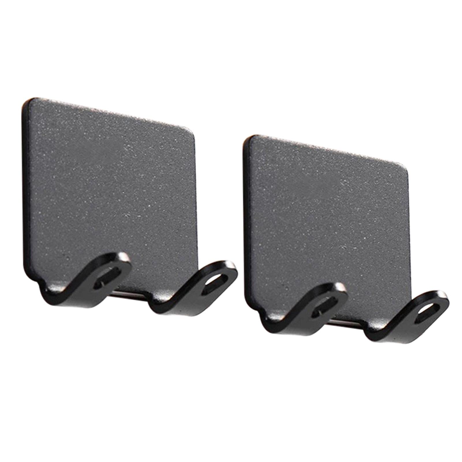 Razor Holder Hook, Punch Free Razor Holder, Stainless Steel Waterproof Bathroom Holder Hook, for Shower Shaving Razor,Kitchen Utensils, Towel, Robe(Black)