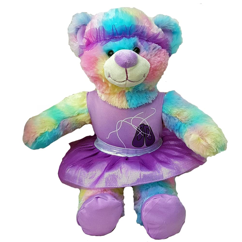 Purple Ballet Teddy Outfit - 16"/40cm - Teddy Bear Clothes for Ballerina - BEAR NOT INCLUDED