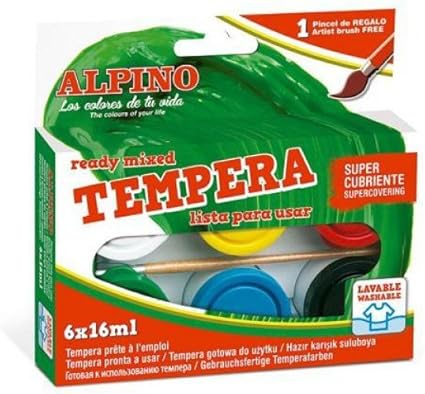 Alpino DM010918 - Témpera: Amazon.es: Oficina y papelería
