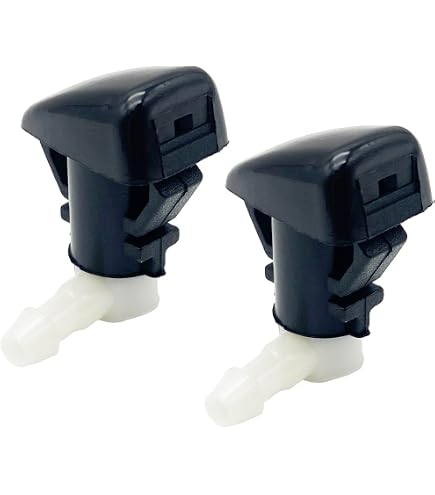 thumbnail image 2 of Universal Black Windshield Washer Nozzle For Dodge - Front/Rear Spray Jet 2 of 4
