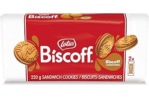 Lotus Biscoff | Sandwich Cookies | Biscoff Cream | 220g | Pack of 1