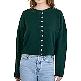 Women Knitted Cardigan Sweaters Long Sleeve Button Down Loose Knitwear Tops Y2k Vintage Jumper Knit Shirt