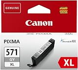 Canon CLI-571GY XL Ink Cartridge Grey High Original for Pixma MG575x MG685x