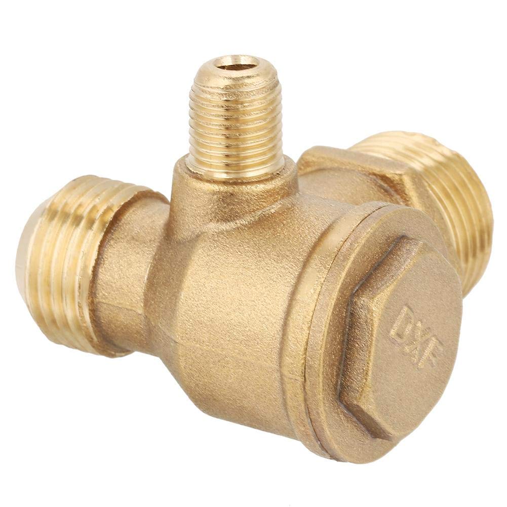 Brass Air Compressor Check Valve Male Thread 90 Degree Normal Pressure