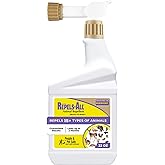 Bonide Repels-All Animal Repellent, 32 oz Ready-to-Spray Outdoor Pest Garden Deer & Rabbit Control, People & Pet Safe