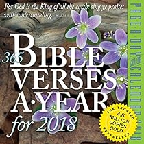 365 Bible Verses-A-Year Page-A-Day Calendar 2018 365 Bible Verses-A-Year Page-A-Day Calendar 2018