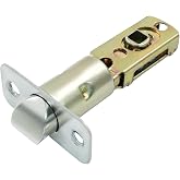 Cionyce Tubular Mortice Latch, Passage Door Latch | Adjustable Square Latch, 60/70mm Size, Replacement Entry Latch, For Lever Door Handles, Internal Door Handles