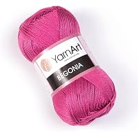 thumbnail image 2 of 10 Skein Yarnart Begonia Yarn, 100% Mercerized Cotton... 2 of 14