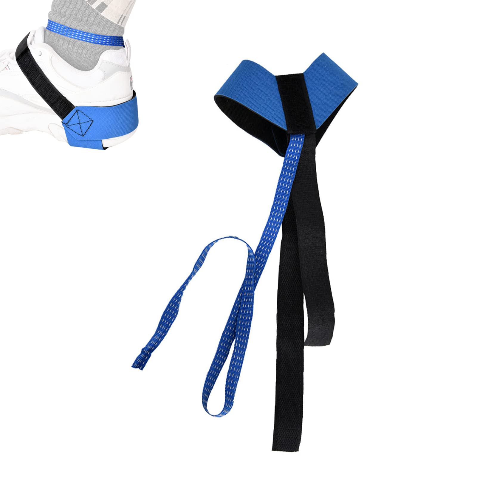 BigKing Anti-Static Ankle Heel Strap, Adjustable Foot Strap, Anti Static Foot Heel Grounder, Adjustable Foot Grounder Heel Grounder, Protecting Electronics Against Electric Shock, Blue & Black