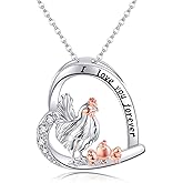 YAFEINI Chicken Necklace 925 Sterling Silver Hen Rooster Pendant Chicken Necklace Jewelry For Women Chicken Lovers