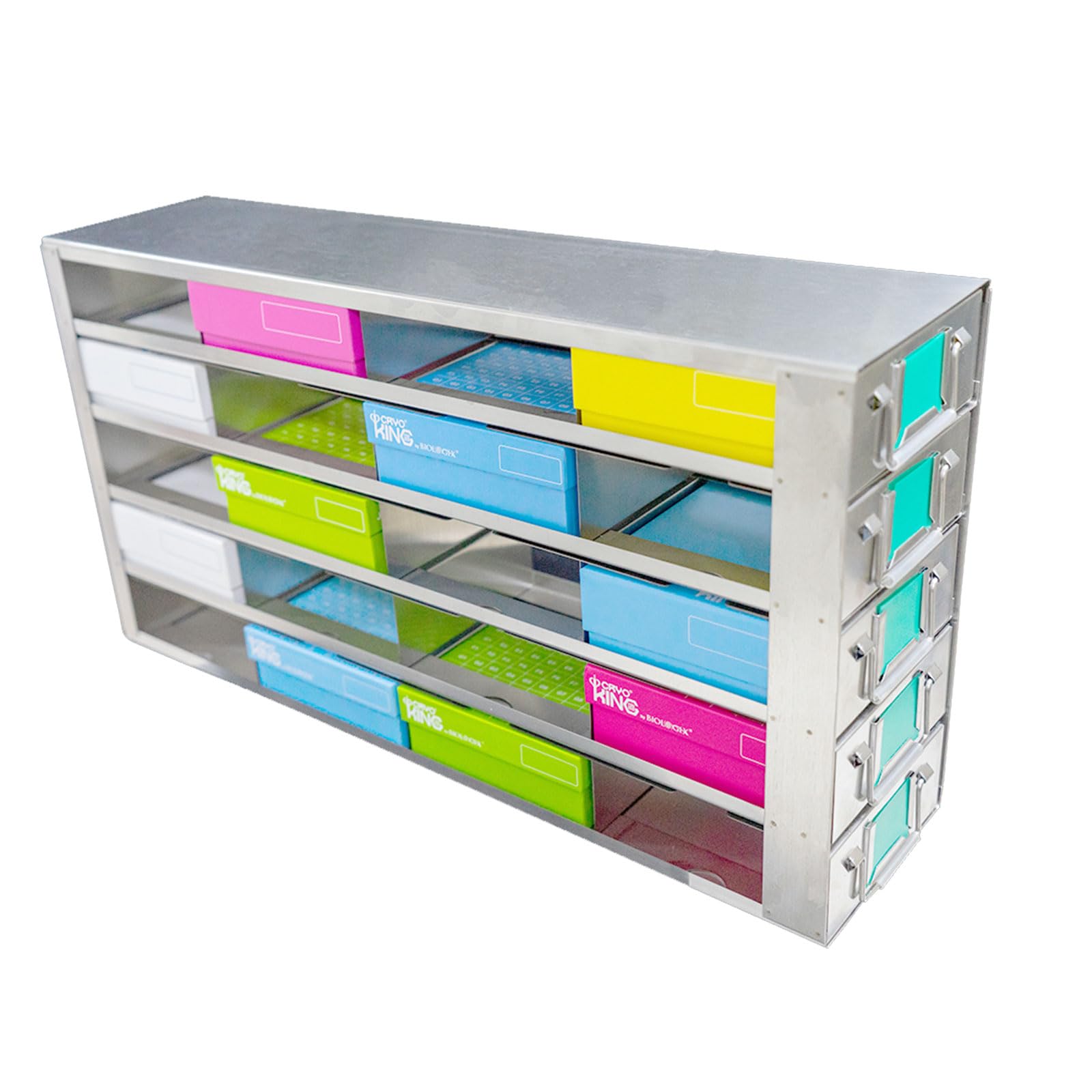 CryoKing Stainless Steels 20-Well (4x5) Side Access