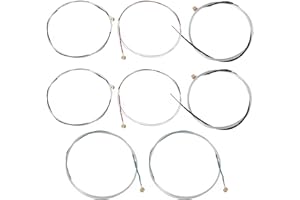 eMagTech 2 Sets Violin Strings Full Set (E-A-D-G) Violin Strings with Nickel-plated Ball Ends for 4/4, 3/4, 1/2, 1/4 Violins,