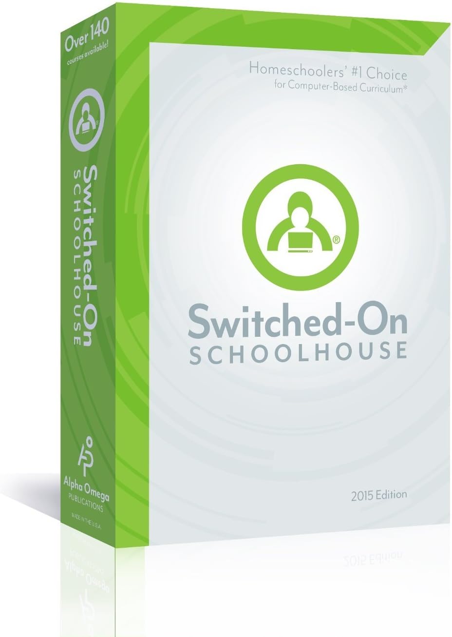 Amazon Com Switched On Schoolhouse 8th Grade Grade 8 Science Curriculum By Aop Alpha Omega Homeschooling Sos Cd Rom Office Products